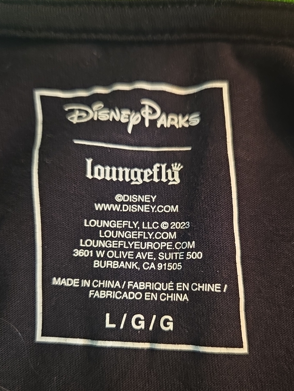 Loungefly Disney Villains 'Boogie Bash'  Black & Neon Green - Picture 7 of 8